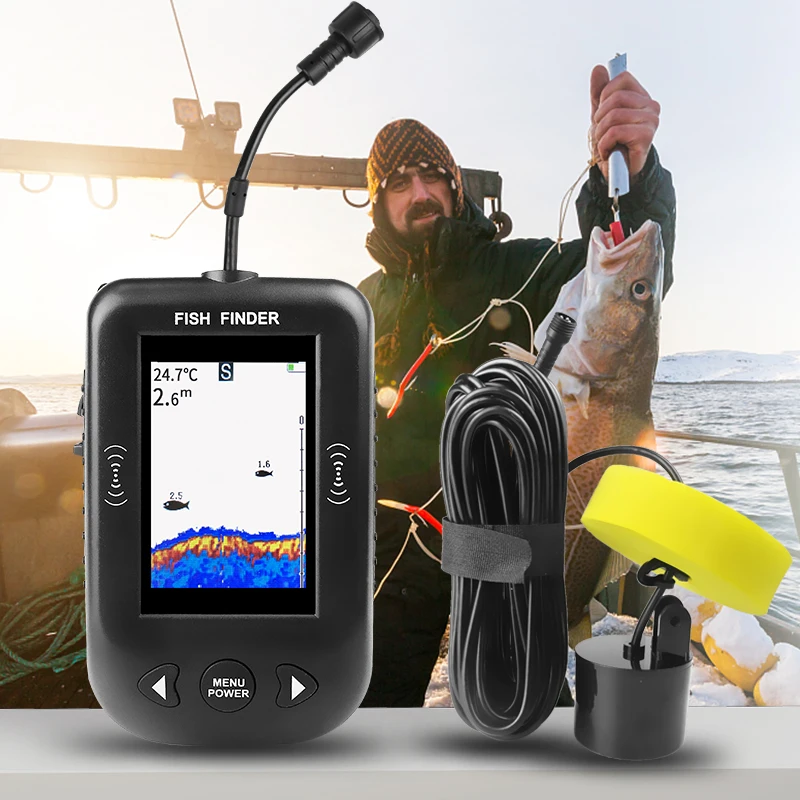 Fish Finder Transducer - Erchang XF03 Balık Bulucular 45 Derece