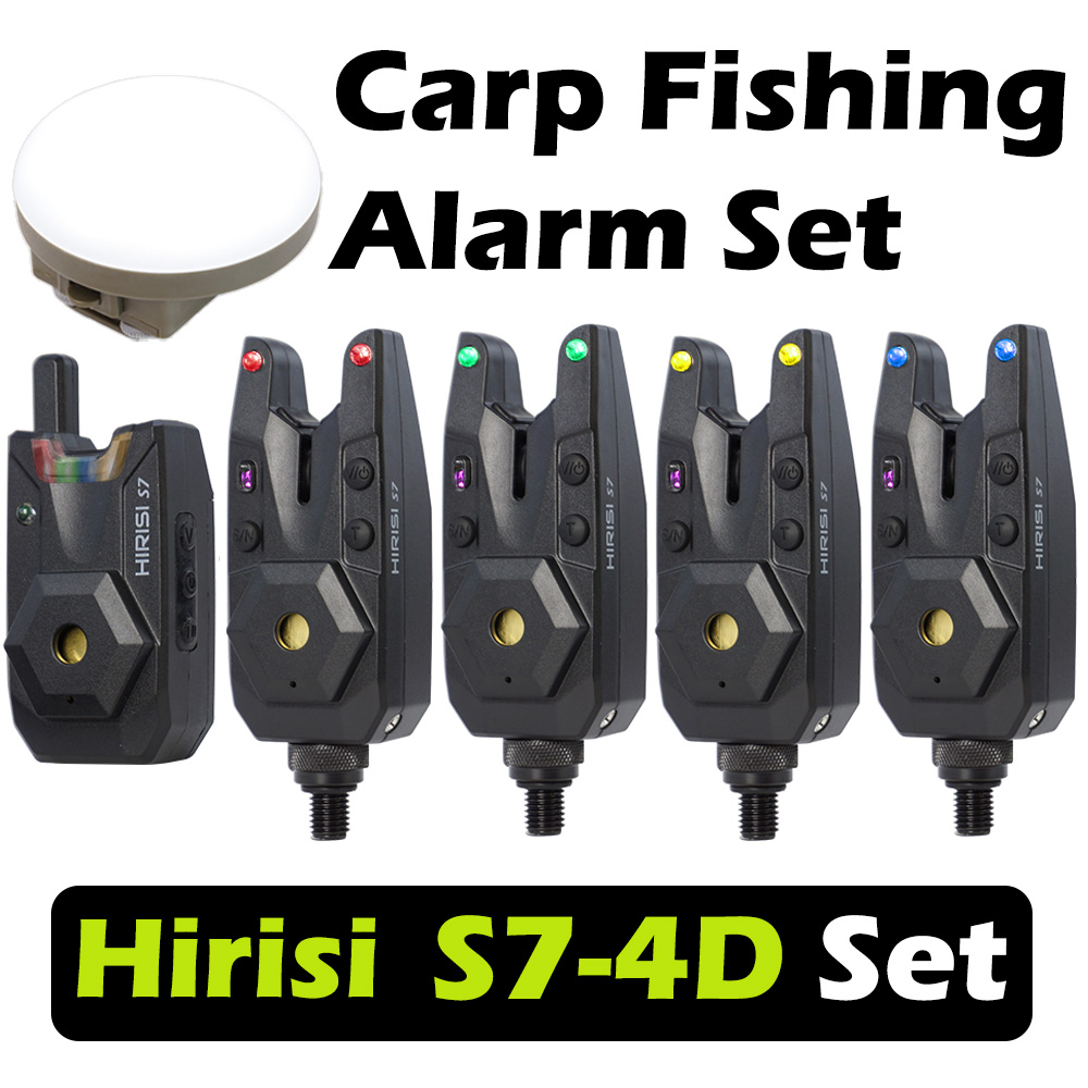 Fish Alarm - Hirisi S7-4D Kablosuz Sazan Balıkçılığı Isırık