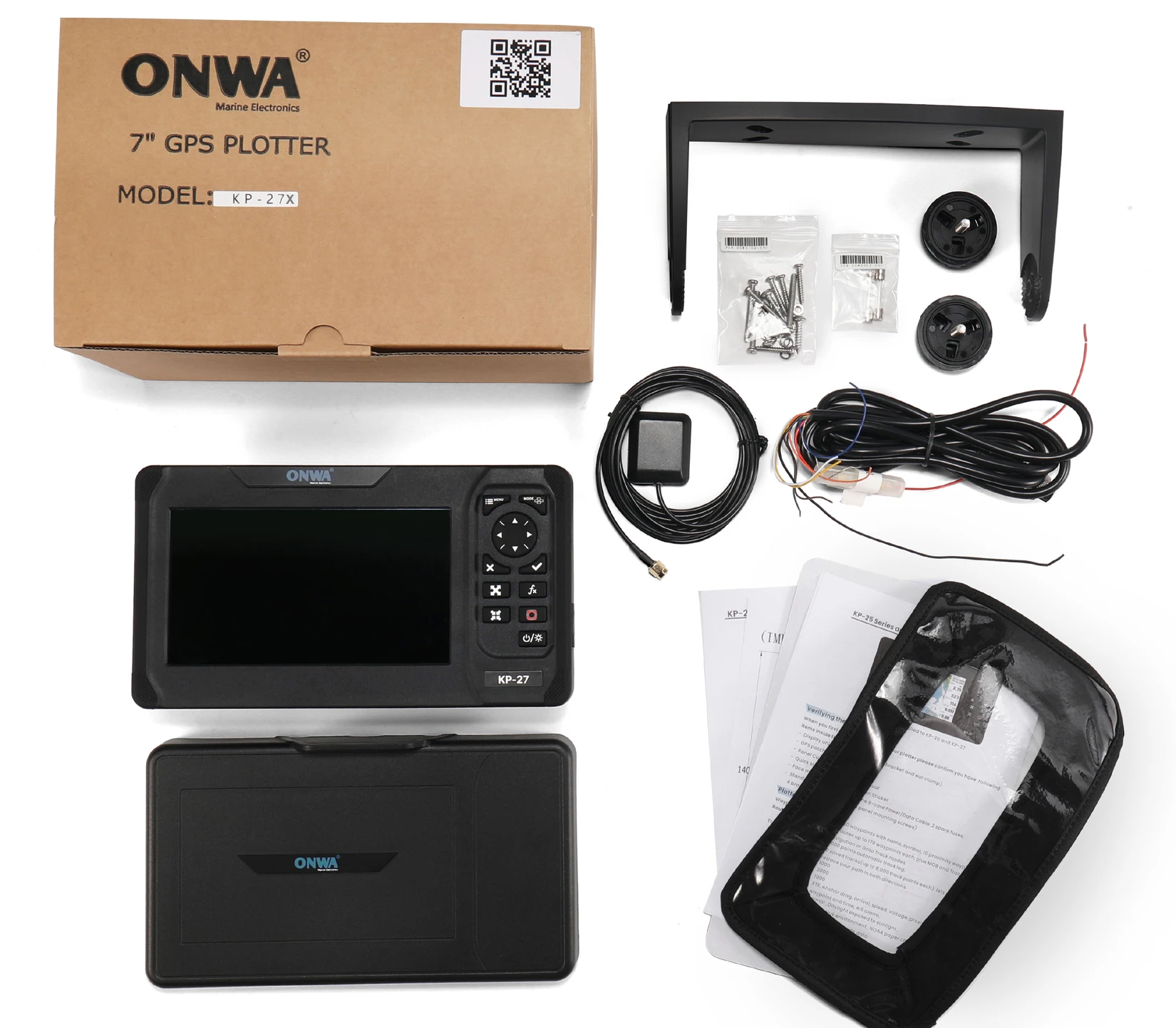 7 inç Onwa KP-27X. B+ Sınıfı A - Fish Finder Transducer incelemesi ve fiyatı