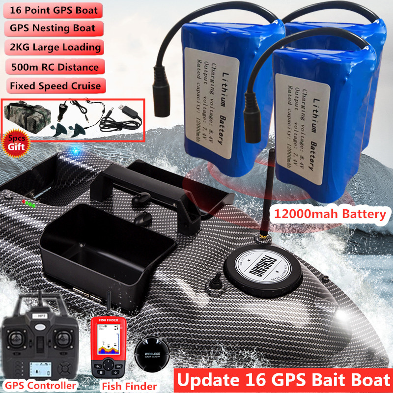 16 nokta GPS çift pozisyon sab - Fish Finder Transducer incelemesi ve fiyatı