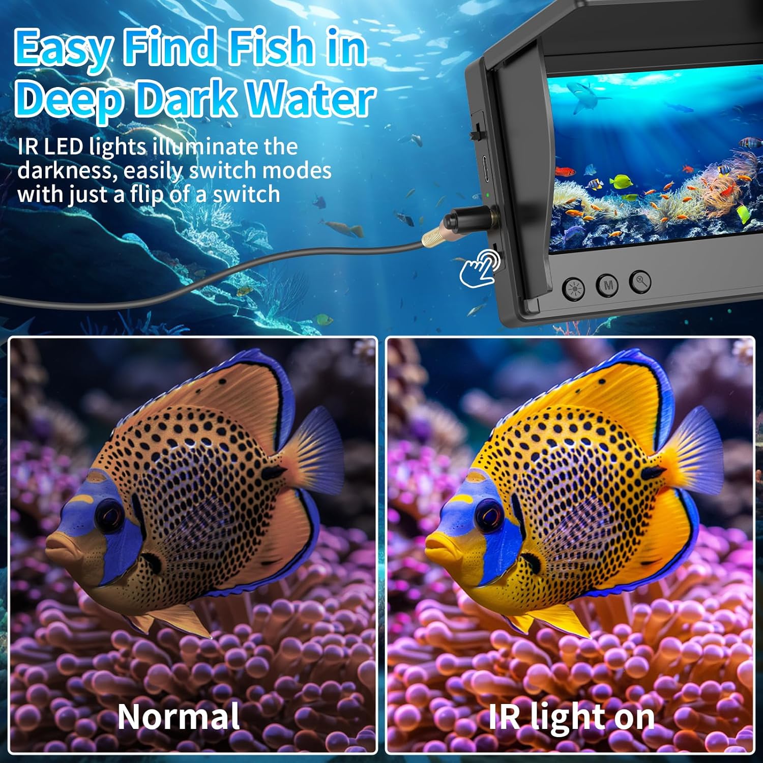 Su Altı Balıkçılık Kamerası 4. - Fish Finder Cable incelemesi ve fiyatı